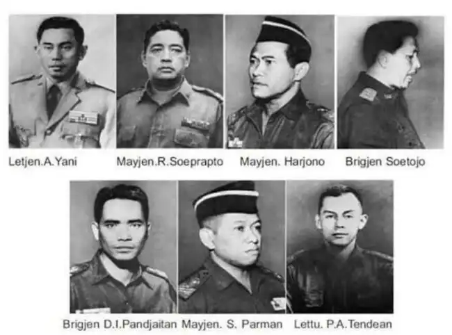 7 Jendral Pahlawan Revolusi yang Gugur di Peristiwa G30S/PKI